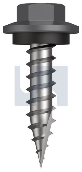 SCREW T17 HEX SEAL C4 12-11 X 25 BASALT